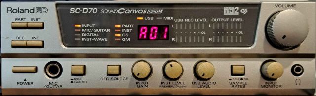 Roland-ED SC-D70 - DTM Wiki